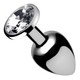 Clear Gem Anal Plug Large by Booty Sparks