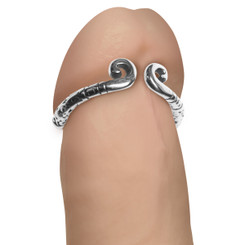 Kingpin Stainless Steel Glans Ring - 24MM by Master Series