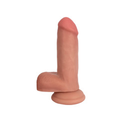 Light Bareskin Dildo with Balls - 6 Inch by JOCK