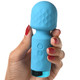 10X Mini Silicone Wand - Blue by Bang!