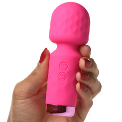 10X Mini Silicone Wand - Pink by Bang!
