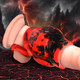 Hell Hound Silicone Girth Enhancer with Ball Strap - Large by Creature Dildos