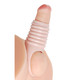 Really Ample Ribbed Penis Enhancer Sheath by Size Matters