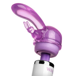Original Rabbit Dual Stimulation Wand Attachment by Wand Essentials