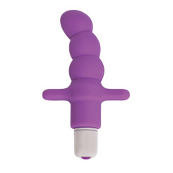 Desire Silicone Vibrating Anal Probe Purple by Gossip