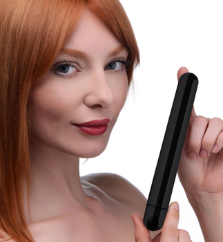 10X Slim Metallic Bullet - Black by Bang!