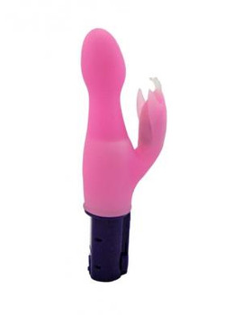 Rosebud Pink Silicone Rabbit Vibrator Adult Toys