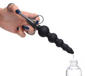 Silicone Graduated Beads Lubricant Launcher by Master Series