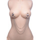 Affix Triple Chain Nipple Clamps by Master Series