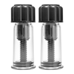 Black Maxxx Powerful Twist Nipple Suckers by Master Series