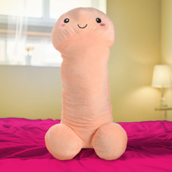Happy Peckers Penis Pillow - Medium by Pop Peckers