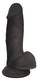 7 Inch Dildo with Balls - Black by JOCK