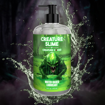 Creature Slime Water-Based Lubricant - 16oz by Creature Dildos