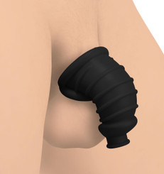 Dark Chamber Silicone Chastity Cage by Master Series