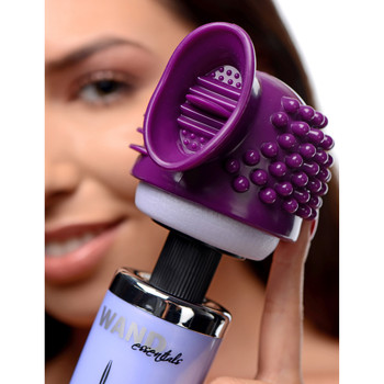 Triple Thrill 3 in 1 Silicone Wand Attachment by Wand Essentials
