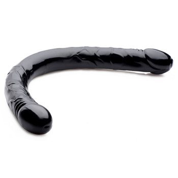 Double Ended Black Dildo by Master Series