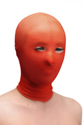 Rubber Slave Hood - Red