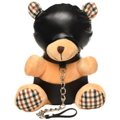 Hooded Bondage Teddy Bear by Master Series