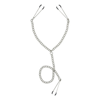 Nipple to Clit Tweezer Clamp Set by Master Series