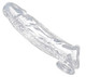 Realistic Clear Penis Enhancer and Testicle Stretcher by Size Matters