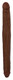 JOCK 16 Inch Tapered Double Dong Brown