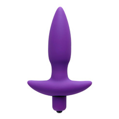 Aria Vibrating Silicone Anal Plug Small by Vogue
