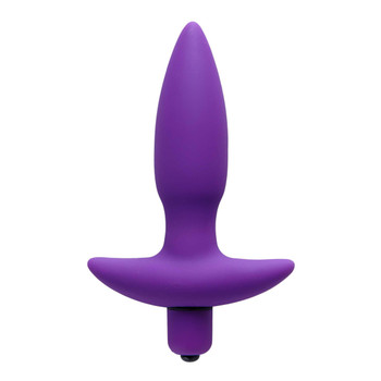 Aria Vibrating Silicone Anal Plug Small by Vogue