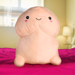 Chibi Happy Peckers Pillow - Large by Pop Peckers