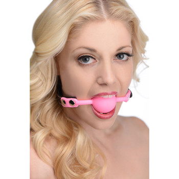 Glow Gag Glow in the Dark Silicone Ball Gag by Frisky