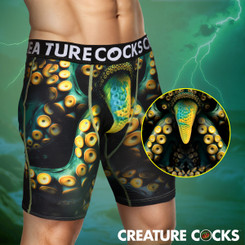 Creature Wear Monstropus Tentacled Monster Boxer Shorts - Large by Creature Dildos