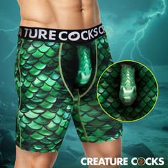 Creature Wear ShaftNess Monster Lake Creature Boxer Shorts - X-Large by Creature Dildos