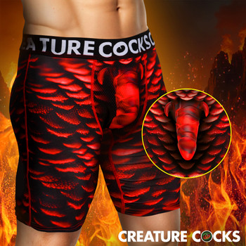 Creature Wear Devil Demon Boxer Shorts - Medium by Creature Dildos