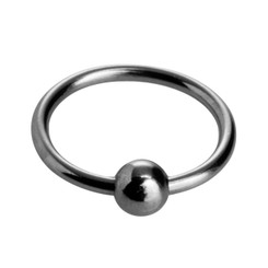 Steel Ball Head Ring by Master Series