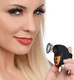 12X Mini Silicone Clit Stimulator - Black by Shegasm