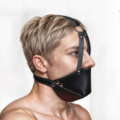 Mouth Harness with Ball Gag by Strict