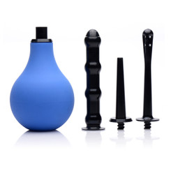 Premium One-way Valve Anal Douche Set by CleanStream