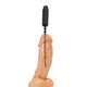 Dark Rod Vibrating Beaded Silicone Sound by Master Series