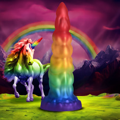 Magic Rider Unicorn Silicone Dildo by Creature Dildos