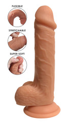 Easy Riders Dual Density Silicone Dildo - 7 Inch