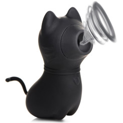Sucky Kitty Silicone Clitoral Stimulator - Black by Shegasm