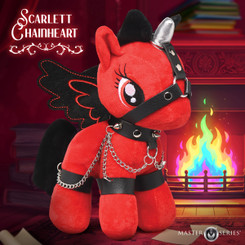 Scarlet Chainheart Bondage Pony by Master Series