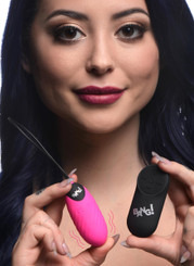 28X Swirl Silicone Vibrating Egg with Remote Control by Bang!