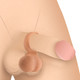 28X Vibrating Realistic Balls with Remote - 35mm by JOCK