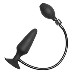 Inflatable Silicone Suction Cup Butt Plug by SC Novelties