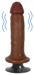 Jock Medium Vibrating Dildo - 6 Inch