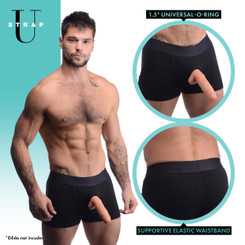 Armor Mens Boxer Harness with O-Ring - ML by Strap U
