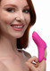 7X Finger Bang Her Pro Silicone Vibrator - Pink by Frisky