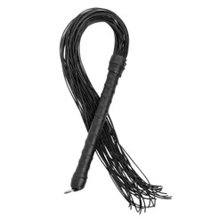 Leather Cord Flogger by Strict Leather