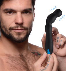 12X Silicone Beaded Prostate Vibrator by Trinity Men