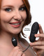 7X Pulsing Rechargeable Silicone Vibrator - Black by Bang!